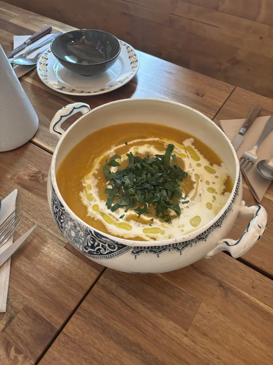 Dîner à l'Hôtel des Pèlerins